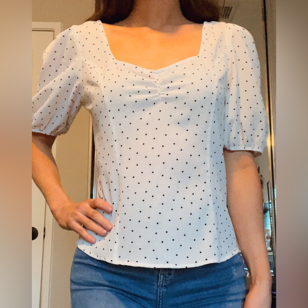 Polka Dot Blouse